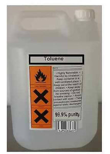 25 Litres Toluene Methylbenzene Toluol 99.9% Solvent Paint Thinner Cleaner 25L