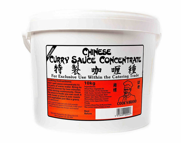 10kg Cooks Wing Yip Chinese Curry Sauce Concentrate