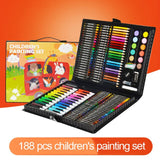 288 PCS Kids Gift Watercolor Drawing Art Marker Brush Pen Set Children Painting Art Set For Kids Gift Office Stationery Supplies