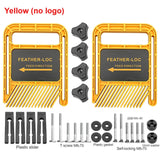 Woodworking Double Feather Loc Board Set Miter Gauge Slot T Track Woodwork Saw Table Fence DIY Safety Tools