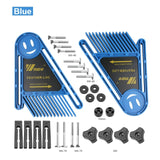 Woodworking Double Feather Loc Board Set Miter Gauge Slot T Track Woodwork Saw Table Fence DIY Safety Tools