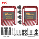 Woodworking Double Feather Loc Board Set Miter Gauge Slot T Track Woodwork Saw Table Fence DIY Safety Tools