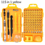 Hand Tool Set 110/45/32 in 1 Screwdriver Set Magnetic Screwdriver Bit Torx Multi Mobile Phone Repair Tools Kit Electronic Device