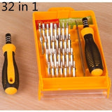 Hand Tool Set 110/45/32 in 1 Screwdriver Set Magnetic Screwdriver Bit Torx Multi Mobile Phone Repair Tools Kit Electronic Device