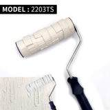 DIY Pattern Paint Roller Polyurethane Tool Brick Embossing Roller for Wall Decoration, Imitation Brick Pattern Embossing Cylinder Painting Roller  Stamp Roller Pattern Paint Roller Polyurethane Tool