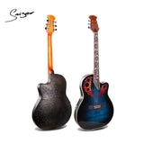41 Inch Electric Acoustic Guitar M-1460-EQ Ovation Guitar Semi Electric Acoustic Guitar With  4-band pickup