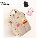 Disney Diaper Backpack Baby Bags for Mom Wet Bag Fashion Mummy Maternity Diaper Organizer Mickey Minnie Double Pocket USB Pram