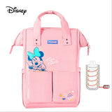 Disney Diaper Backpack Baby Bags for Mom Wet Bag Fashion Mummy Maternity Diaper Organizer Mickey Minnie Double Pocket USB Pram