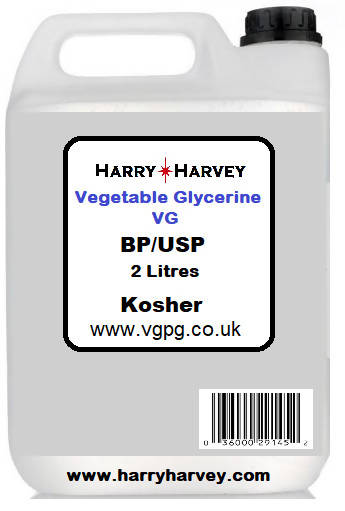 2 litre Vegetable Glycerine (VG) - Food Grade Glycerol E422 2L