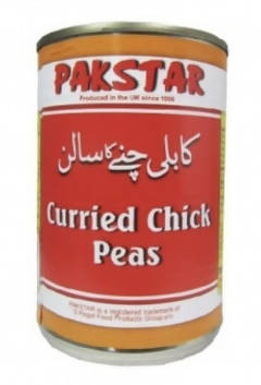 Pakstar Curried Chick Peas 12 x 400g