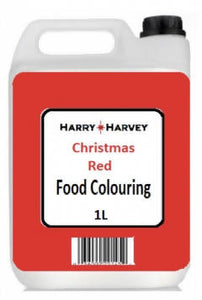 1L Harry Harvey Christmas Red Food Colouring, Colour