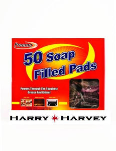50 Preema Soap Filled Scouring Pads