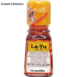 33ml La-Yu Chilli Oil - S&B Foods