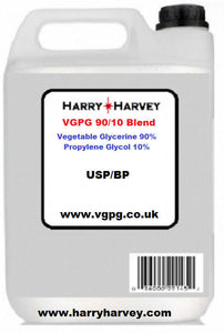 Vegetable Glycerine VG & MPG Propylene Glycol PG VGPG Blend Mix 10/90