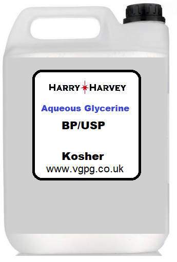 Aqueous Glycerine AG Vegetable Glycerol Glycerin Kosher Aqua VG AG