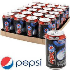 Pepsi MAx Case of 24 cans, 24x330ml