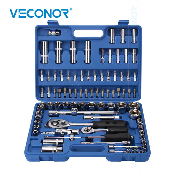 universal wrench socket tool ratchet socket wrench kit adjustable socket wrench set adjustable spanner set case color randomly