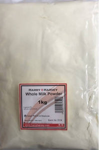 1kg Harry Harvey Dried Milk Powder - Whole, Full Fat 28%
